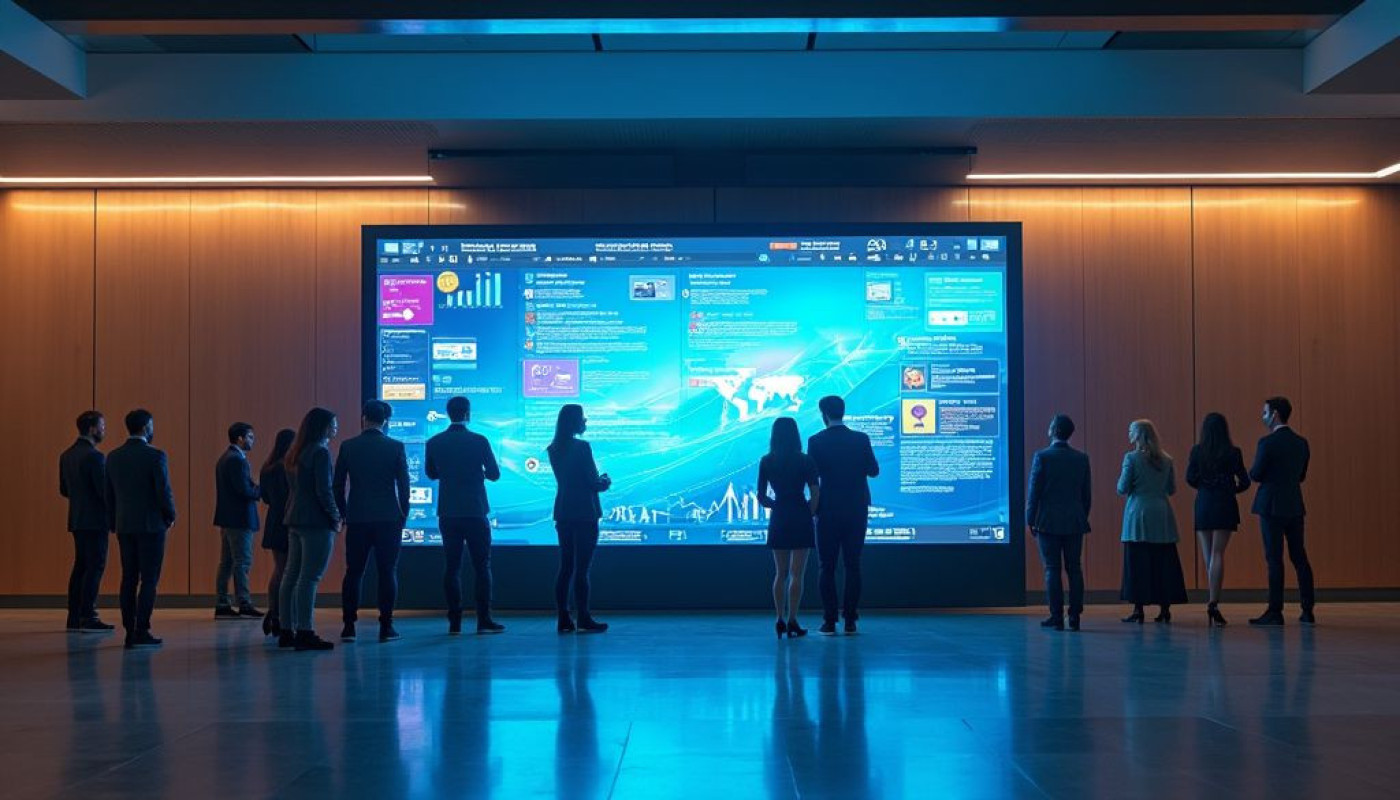 Comment l'affichage dynamique révolutionne-t-il la communication interne ?